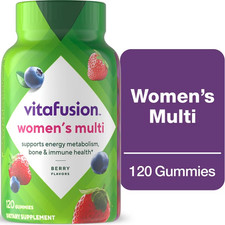 vitafusion Adult Gummy Vitamins for Women with 10% More Vitamins A,C,E, 120count picture