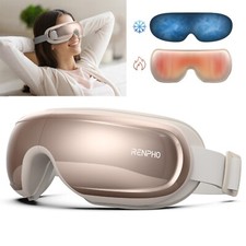 RENPHO Eye Massager with Heat & Cooling, Eyeris 3 Voice Control Gift Friend Mom picture