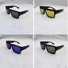 Newest Spy Men's HD Polarized Sunglasses Matte Black Happy Lens Shades Brand picture