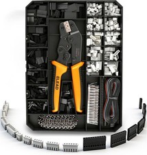 2020-Piece JST XH 2.54mm Connector Kit with Ratcheting Crimping Tool, 1P-10P ... picture