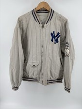 Vtg Mirage 90s Yankees 1961 Jacket Mens L Cooperstown Collection Reversible picture