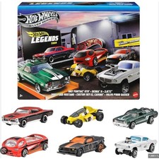 2024 Legends Tour Hot Wheels Silver Series Garage Of Legends Box Set Of 6 NEW picture