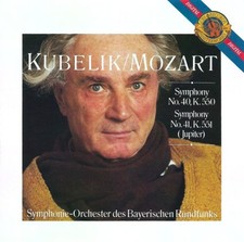 MOZART Symphonies 40 & 41 / Rafael Kubelik BRSO (CD, 1981, Sony) picture