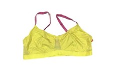 Women's Mesh Bralette - Colsie Lemon XL, Yellow picture