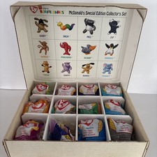 Vintage 1998 McDonalds Ty Teenie Beanie Babies Complete 12 Pc Collector Box Set picture