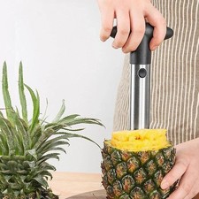 Handheld Pineapple Cutter w/ Circular Blade Stainless Pineapple Corer Slicer 3'' picture