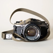 Handmade 40” Olive Green Camera Strap  + Peak Design Quick Release Anchors picture