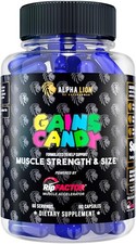Alpha Lion Gains Candy RipFactor for Muscle Strength & Size 60 Capsules New picture
