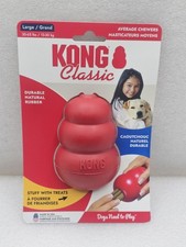  KONG Classic Large Durable Fetch & Chew Treat Stuffable Dog Toy  Large 30-65 Lb picture