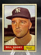 Bill Short 1961 Topps #252 New York Yankees picture