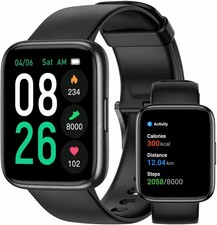 Pedometer Watch Senior Friendly No App/Phone Required, Waterproof Fitness Tra... picture
