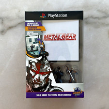 PlayStation Metal Gear Solid Snake vs Cyborg Ninja Diorama Console Heroes picture
