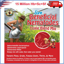 Live Beneficial Nematodes 15 Million Hb+Sc+Sf - Kills Over 200 Different Species picture