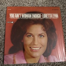 Loretta Lynn You Ain't Woman Enough Vinyl LP 1966 Decca Record DL-74783 NM picture
