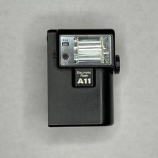 Olympus A11 flash for XA series cameras, tested picture