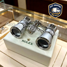 Rolex Silver Opera Binoculars VIP Gift Luxury Display Collectible Rare Piece picture