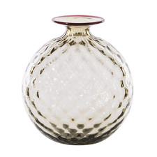 Venini Monofiore Balloton Talpa Small Murano Vase 100.16 Grey picture