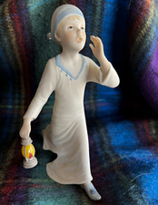 Vintage Cybis Fine Bisque Porcelain Fiqurine “Wee Willie Winkie” Mint Condition  picture