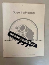 The Poseidon Adventure Screening Program 1973 Gene Hackman, ultra rare picture