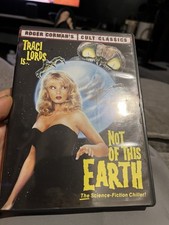 Not of this Earth (DVD, 1988) used tested great shape plays well picture