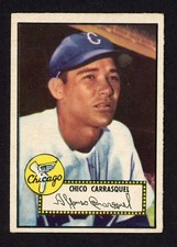 1952 Topps #251 Chico Carrasquel Chicago White Sox VGEX picture