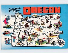 Greetings From Oregon USA F-364132 picture