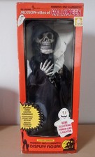 Vintage 1990 Telco Halloween Skeleton Grim Reaper Motionette 18