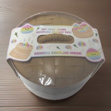 VIRAL SUPER MEGA JUMBO Rainbow Mystery Squishy Bun Dumpling- 8lb 12” Sealed picture