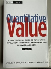 Wiley Finance Ser.: Quantitative Value : A Practitioner's Guide, Gray Carlisle picture