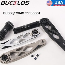 BUCKLOS Enduro DH MTB Bicycle Cranks 170mm DUB 29mm Boost BB68/73mm fit SRAM US picture