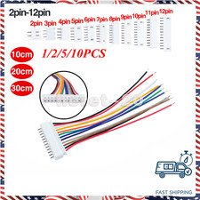 JST-XH2.54mm Pitch Connector Cable Male to Female 2/3/4/5/6/7/8/9/10/11/12 Pin picture