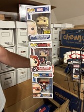 Funko Pop Marvel 3-Pack Vinyl Lot: Spider-Gwen #153 Hot Topic, Stan Lee picture
