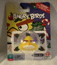 ULTRA RARE Angry Birds Mattel Game–HOLIDAY EDITION Chuck Yellow Bird, UNRELEASED picture