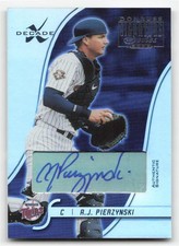 2003 Donruss Signature #5 A.J. Pierzynski Decade Proofs Auto 05/10 Made - Twins picture