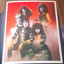 Vintage KISS AK711 Photo Print, Anabas Products Limited © 1984 Rock & Pop Music picture