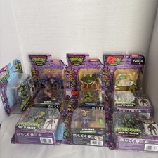 Lot Of 10 Teenage Mutant Ninja Turtle Action Figures By Playmates  picture