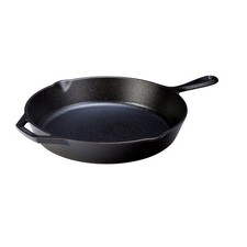 Vintage Pre-Seasoned Cast Iron Skillet Pan picture