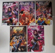 PSYLOCKE: NINJA (2026) #1 2 3 4 5 NM-/VF+ COMPLETE SERIES SET MARVEL COMICS picture