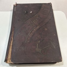 Antique 1893 The White City IL Worlds Columbian Exposition Chicago Fair Book picture