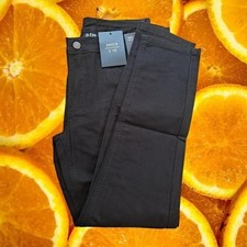 Under 510 Black Canvas Pants Casual Everyday Trousers Basic 30x27 picture
