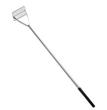 Chrome Plated Square-Faced Potato Masher with Soft Grip Handle, 48 in picture