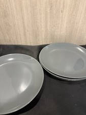 Four (4) RNF54 by Royal Norfolk (Gray) 10 5/8” Dinner Plates picture