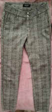 Mos Mosh Trousers Plaid Checked Trousers Size 38 picture