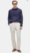 J. CREW Classic Chino Pant Men’s 31x32 Stone NEW Preppy Casual 100% Cotton BE611 picture