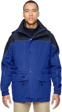 NWT North End Men's 3-in-1 Winter Parka Jacket Coat Blue Size XL - 5XL LE142 picture