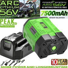 7.5Ah Lithium Battery or Charger For EGO Power+ 56V BA2800 BA2800T BA4200 BA1400 picture