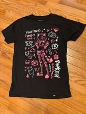 Square Apple Studios Rawr Emo Girls T-Shirt Size Medium - NEW picture