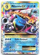 M Blastoise EX XY - Evolutions 22/108 Holo Ultra Rare Pokemon DMG picture
