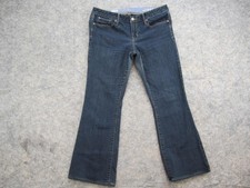 Gap 1969 Curvy Straight Jeans Womens 14 Blue Dark Wash Mid Rise Stretch Denim picture
