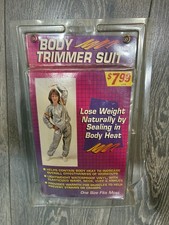 Vintage 80s/90s Body Trimmer Suit New Sealed Sauna Suit NOS Deadstock Workout picture